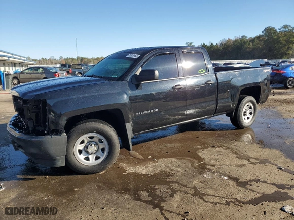 2015 Chevrolet Silverado 1500 LS with VIN 1GCVKPEC5FZ214675, listed as a Copart auction lot 81813964 with 73,970 mi miles and Salvage Title. Bid and sale history available at carsss.com. Image 1.