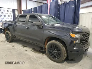 2022 Chevrolet Silverado 1500 Custom with VIN 1GCPDBEK9NZ547070, listed as a Copart auction lot 46234685 with 100,528 mi miles and Clean Title. Bid and sale history available at carsss.com. Image 4.