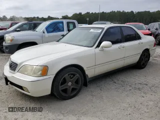 2001 Acura RL with VIN JH4KA96691C000647, listed as a Copart auction lot 77895954 with 225,386 mi miles and Salvage Title. Bid and sale history available at carsss.com. Image 1.