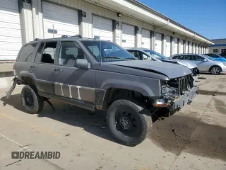 1997 Jeep Grand Cherokee Laredo with VIN 1J4GZ58S1VC528525, listed as a Copart auction lot 46170225 with 0 mi miles and Salvage Title. Bid and sale history available at carsss.com. Image 4.