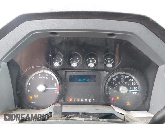 2011 Ford F-250 XL with VIN 1FT7X2B61BEB00699, listed as a IAAI auction lot 42662479 with 148,483 mi miles and . Bid and sale history available at DreamBid. Image 7.