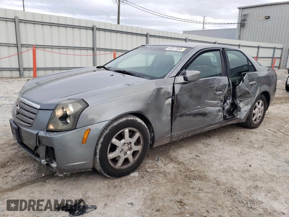 2005 Cadillac CTS with VIN 1G6DM56T950232689, listed as a Copart auction lot 41817555 with 179,852 mi miles and Salvage Title. Bid and sale history available at carsss.com. Image 1.