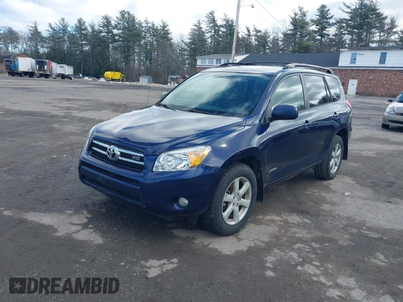 2007 Toyota RAV4 Limited with VIN JTMBK31V176024619, listed as a IAAI auction lot 41837295 with 94,638 mi miles. Bid and sale history available at carsss.com. Image 2.