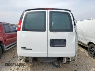 2020 Chevrolet Express Cargo with VIN 1GCWGAFG3L1253909, listed as a Copart auction lot 51053565 with 151,351 mi miles and Clean title. Bid and sale history available at DreamBid. Image 6.