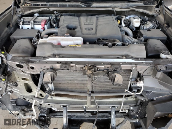 2024 Toyota Tundra 1794 Edition with VIN 5TFMA5DB7RX134340, listed as a Copart auction lot 52682195 with 29,271 mi miles and Salvage title. Bid and sale history available at DreamBid. Image 11.