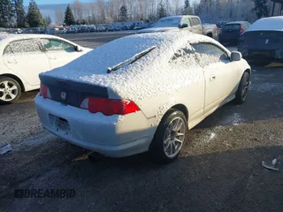 2003 Acura RSX with VIN JH4DC53843C021135, listed as a IAAI auction lot 41500972 with 189,469 mi miles. Bid and sale history available at carsss.com. Image 4.