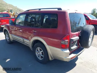 2002 Mitsubishi Montero LTD with VIN JA4MW51R72J071648, listed as a IAAI auction lot 41872154 with 35,552 mi miles. Bid and sale history available at carsss.com. Image 3.