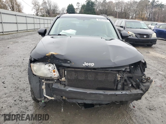 2012 Jeep Compass Sport with VIN 1C4NJCBB2CD613575, listed as a Copart auction lot 85057354 with 203,677 mi miles and Salvage Title. Bid and sale history available at carsss.com. Image 5.