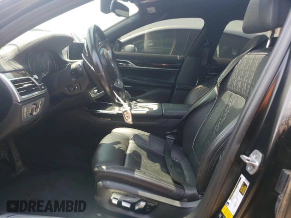 2018 BMW 7 Series ALPINA B7 xDrive with VIN WBA7F2C52JB238192, listed as a Copart auction lot 57851425 with 69,444 mi miles and Salvage title. Bid and sale history available at DreamBid. Image 7.