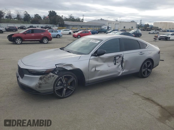 2023 Honda Accord Sport z VIN 1HGCY2F53PA012363, wystawiony jako Copart lot #46443685 z przebiegiem 48 353 mil mil oraz Szkoda całkowita • Salvage title. Historia ofert i sprzedaży dostępna na DreamBid. Obrazek 1.