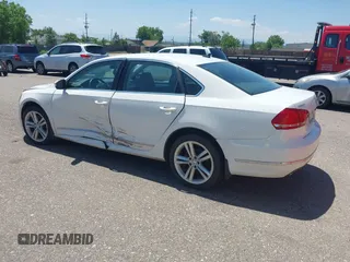 2013 Volkswagen Passat SE with VIN 1VWBN7A31DC056185, listed as a IAAI auction lot 42466848 with 95,484 mi miles and . Bid and sale history available at DreamBid. Image 3.