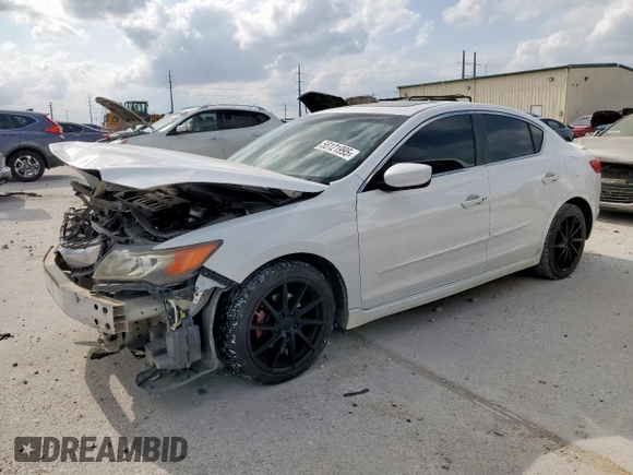 2013 Acura ILX Technology with VIN 19VDE1F72DE014775, listed as a Copart auction lot 55121995 with 162,217 mi miles and Salvage title. Bid and sale history available at DreamBid. Image 1.
