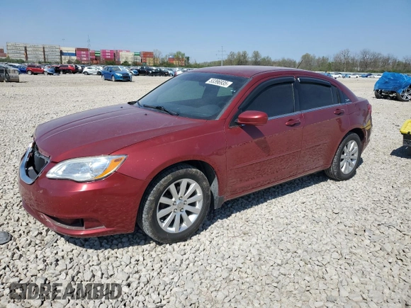 2012 Chrysler 200 Touring with VIN 1C3CCBBG4CN316703, listed as a Copart auction lot 53396935 with 107,802 mi miles and Salvage Title. Bid and sale history available at carsss.com. Image 1.