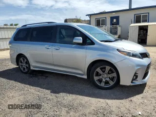 2020 Toyota Sienna SE with VIN 5TDXZ3DC0LS064082, listed as a Copart auction lot 54386855 with 98,253 mi miles and Clean Title. Bid and sale history available at DreamBid. Image 4.