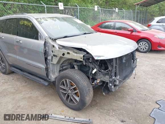 2018 Jeep Grand Cherokee Limited with VIN 1C4RJFBG1JC268346, listed as a IAAI auction lot 42098347 with 74,505 mi miles and . Bid and sale history available at DreamBid. Image 6.