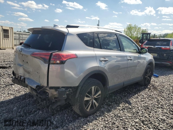 2018 Toyota RAV4 XLE with VIN JTMWFREV6JD112751, listed as a Copart auction lot 51729155 with 99,047 mi miles and Salvage Title. Bid and sale history available at carsss.com. Image 3.