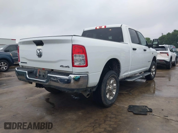2024 Ram 2500 Big Horn with VIN 3C6UR5DL8RG303908, listed as a IAAI auction lot 42178503 with 53,838 mi miles. Bid and sale history available at carsss.com. Image 4.
