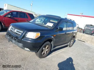 2006 Honda Pilot EX-L with RES with VIN 2HKYF18686H509524, listed as a IAAI auction lot 41863126 with 1 mi miles. Bid and sale history available at carsss.com. Image 2.