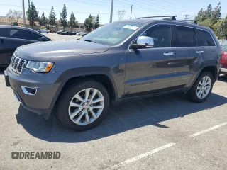 2017 Jeep Grand Cherokee Limited with VIN 1C4RJFBGXHC608216, listed as a Copart auction lot 64508125 with 113,127 mi miles and Clean title. Bid and sale history available at DreamBid. Image 1.