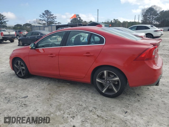 2014 Volvo S60 T6 with VIN YV1902FH9E2295525, listed as a Copart auction lot 42168935 with 152,277 mi miles and Salvage Title. Bid and sale history available at carsss.com. Image 2.