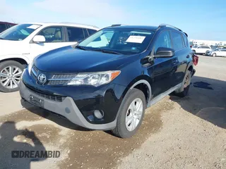 2013 Toyota RAV4 LE with VIN 2T3ZFREV9DW060424, listed as a IAAI auction lot 41721107 with 107,132 mi miles. Bid and sale history available at carsss.com. Image 2.