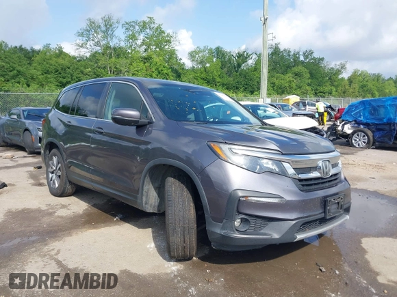 2019 Honda Pilot EX-L with VIN 5FNYF5H52KB039336, listed as a IAAI auction lot 42108456 with 220,307 mi miles and . Bid and sale history available at carsss.com. Image 1.