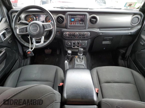2020 Jeep Gladiator Sport S z VIN 1C6HJTAG2LL120101, wystawiony jako Copart lot #47842005 z przebiegiem 59 988 mil mil oraz Szkoda całkowita • Salvage title. Historia ofert i sprzedaży dostępna na DreamBid. Obrazek 8.