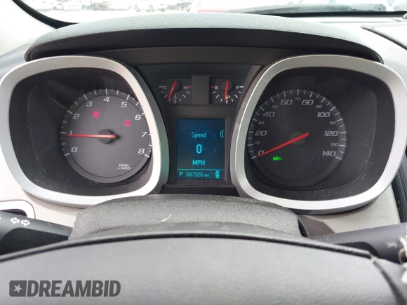 2012 Chevrolet Equinox LT w/1LT with VIN 2GNALDEK0C6133728, listed as a IAAI auction lot 41887328 with 67,556 mi miles. Bid and sale history available at carsss.com. Image 7.