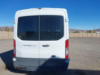 2019 Ford Transit with VIN 1FTYE2CM8KKB72492, listed as a IAAI auction lot 41371136 with 111,915 mi miles and . Bid and sale history available at DreamBid. Image 16.