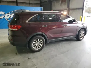 2018 Kia Sorento LX V6 with VIN 5XYPG4A50JG399564, listed as a Copart auction lot 86795594 with 111,088 mi miles and Salvage Title. Bid and sale history available at carsss.com. Image 3.