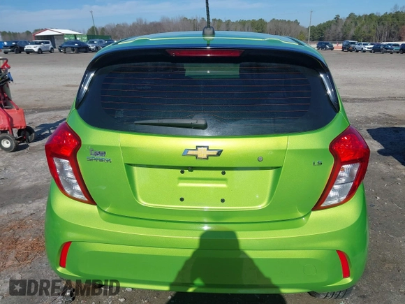 2016 Chevrolet Spark LS with VIN KL8CB6SAXGC580309, listed as a IAAI auction lot 41490002 with 51,631 mi miles. Bid and sale history available at carsss.com. Image 16.