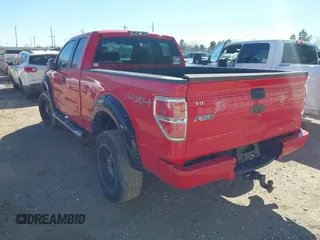 2009 Ford F-150 STX with VIN 1FTRX14839KC07962, listed as a IAAI auction lot 41676808 with 224,171 mi miles. Bid and sale history available at carsss.com. Image 3.