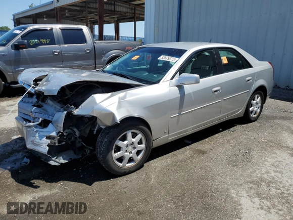 2006 Cadillac CTS with VIN 1G6DM57T260145796, listed as a Copart auction lot 53679275 with 0 mi miles and Salvage Title. Bid and sale history available at carsss.com. Image 1.