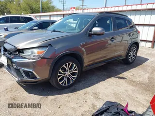 2018 Mitsubishi Outlander Sport SEL 2.4 with VIN JA4AP4AW4JU018385, listed as a IAAI auction lot 41868875 with 83,910 mi miles. Bid and sale history available at carsss.com. Image 2.