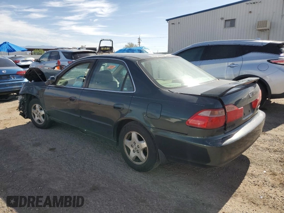 2000 Honda Accord EX с VIN 1HGCG1650YA077850, выставлен на аукционе Copart как лот 57105575 с пробегом Не указан миль и Списание • Salvage title. История ставок и продаж доступна на DreamBid. Изображение 2.