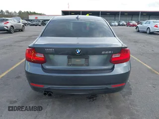 2015 BMW 2 Series 228i with VIN WBA1F5C59FV257447, listed as a IAAI auction lot 41706206 with 119,086 mi miles. Bid and sale history available at carsss.com. Image 17.