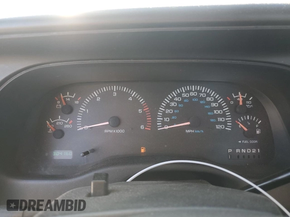 1999 Dodge Dakota with VIN 1B7GG26X4XS148631, listed as a Copart auction lot 41374055 with 304,160 mi miles and Salvage Title. Bid and sale history available at carsss.com. Image 9.