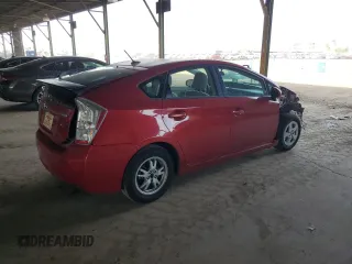 2010 Toyota Prius II with VIN JTDKN3DU2A0062185, listed as a Copart auction lot 55241065 with 180,315 mi miles and Salvage Title. Bid and sale history available at DreamBid. Image 3.
