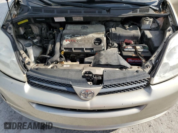 2005 Toyota Sienna CE с VIN 5TDZA23C35S240699, выставлен на аукционе Copart как лот 57144095 с пробегом 278 344 миль миль и Списание • Salvage title. История ставок и продаж доступна на DreamBid. Изображение 12.