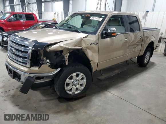 2013 Ford F-150 XL with VIN 1FTFW1EF1DKE66199, listed as a Copart auction lot 51216725 with 134,457 mi miles and Salvage Title. Bid and sale history available at carsss.com. Image 1.