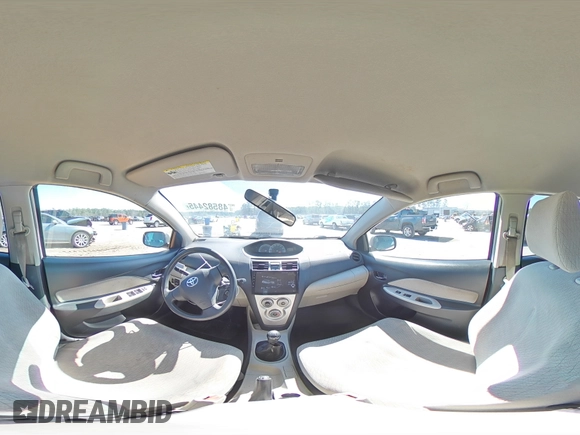 2007 Toyota Yaris with VIN JTDBT923371049998, listed as a Copart auction lot 48582445 with 217,625 mi miles and Salvage Title. Bid and sale history available at DreamBid. Image 13.