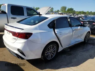 2023 Kia Forte GT-Line with VIN 3KPF54ADXPE616794, listed as a Copart auction lot 54638594 with 20,727 mi miles and Salvage Title. Bid and sale history available at carsss.com. Image 3.
