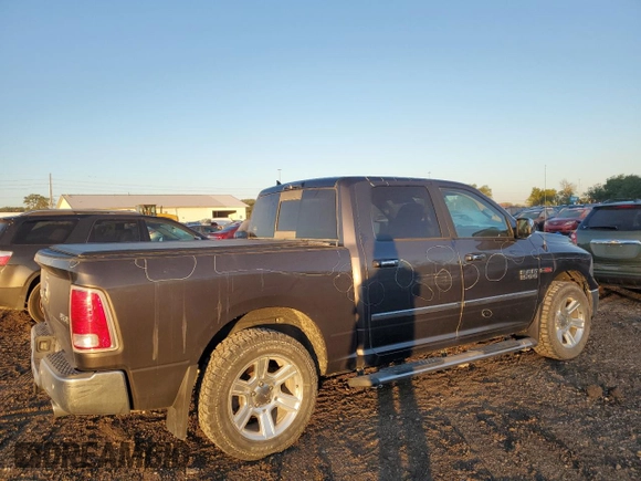 2014 Ram 1500 Longhorn with VIN 1C6RR7PMXES370857, listed as a Copart auction lot 69699954 with 105,590 mi miles and Salvage title. Bid and sale history available at DreamBid. Image 3.