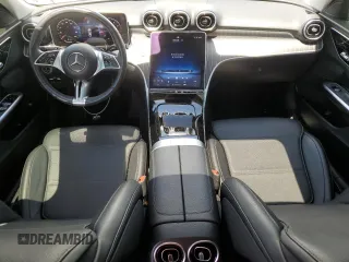 2023 Mercedes-Benz C 300 with VIN W1KAF4GB1PR101173, listed as a Copart auction lot 57889945 with 27,928 mi miles and Salvage title. Bid and sale history available at DreamBid. Image 8.