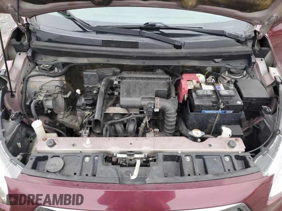 2017 Mitsubishi Mirage ES with VIN ML32F3FJ1HHF13902, listed as a Copart auction lot 84764884 with 107,235 mi miles and Salvage title. Bid and sale history available at DreamBid. Image 12.