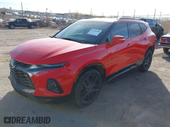 2020 Chevrolet Blazer RS с VIN 3GNKBERS0LS638001, выставлен на аукционе IAAI как лот 41058909 с пробегом 68 338 миль миль и . История ставок и продаж доступна на DreamBid. Изображение 2.