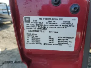 2006 GMC Sierra 3500 DRW SLE1 z VIN 1GTJK33D86F155187, wystawiony jako Copart lot #83437764 z przebiegiem 100 394 mil mil oraz Szkody całkowita. Historia ofert i sprzedaży dostępna na DreamBid. Obrazek 14.
