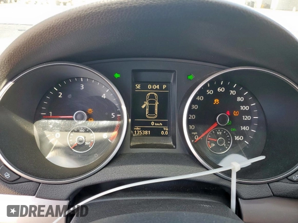 2012 Volkswagen Golf TDI z VIN WVWDM7AJ6CW083442, wystawiony jako Copart lot #47662185 z przebiegiem 135 381 mil mil oraz Szkoda całkowita • Salvage title. Historia ofert i sprzedaży dostępna na DreamBid. Obrazek 9.