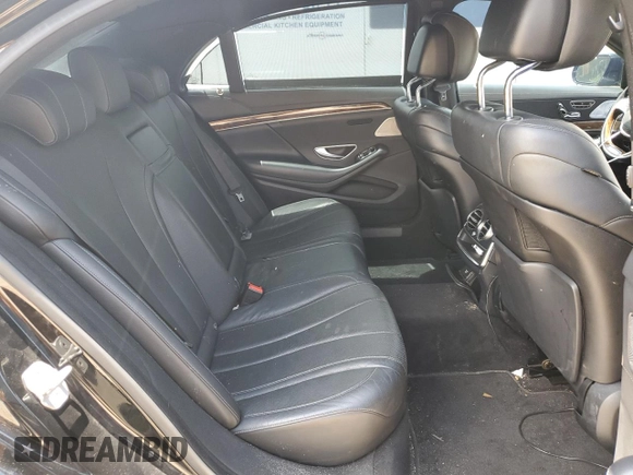 2014 Mercedes-Benz S 550 with VIN WDDUG8FB2EA049356, listed as a Copart auction lot 61553375 with 185,553 mi miles and Salvage title. Bid and sale history available at DreamBid. Image 10.