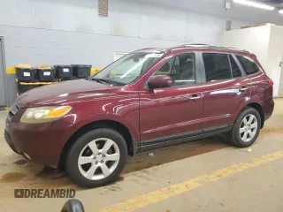 2007 Hyundai Santa Fe SE with VIN 5NMSH13E67H124959, listed as a Copart auction lot 61353035 with 190,963 mi miles and Salvage title. Bid and sale history available at DreamBid. Image 1.